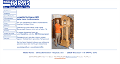 Desktop Screenshot of juwelier-harms.de